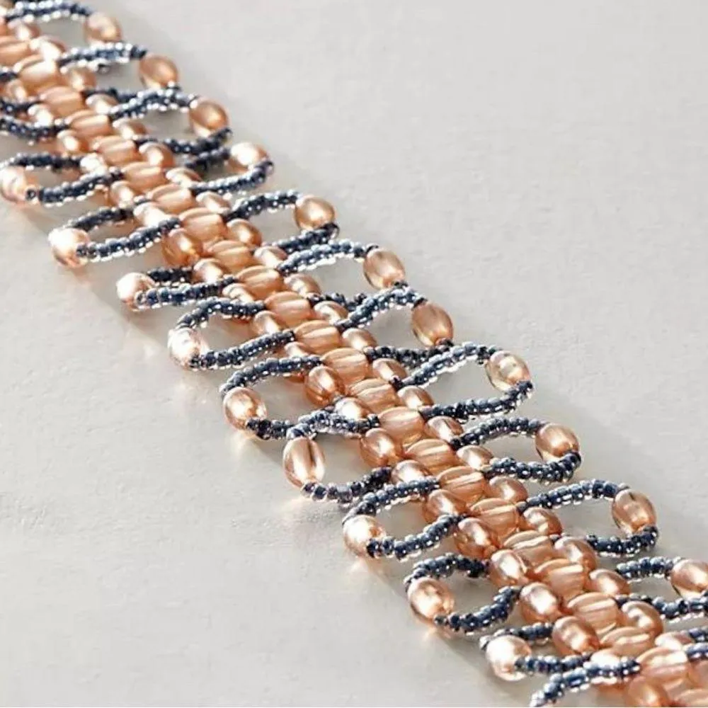 Free People Ethereal Dainty Beaded Fleurie Choker Necklace NWT HTF Rare Fairy - Image 2