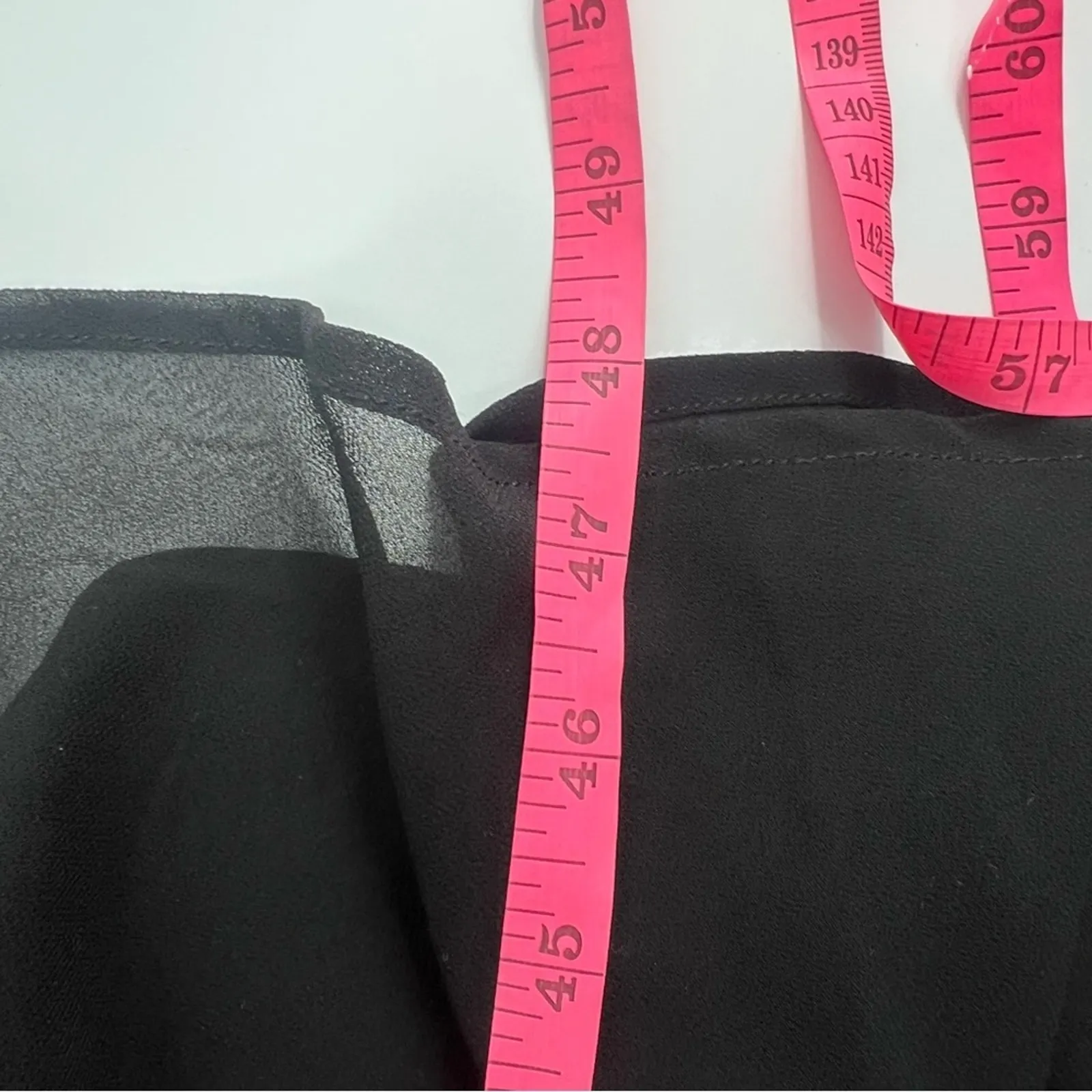 Pomander Place Black Maeve Classic Collared Shirt Maxi Dress Sz XS - Image 12