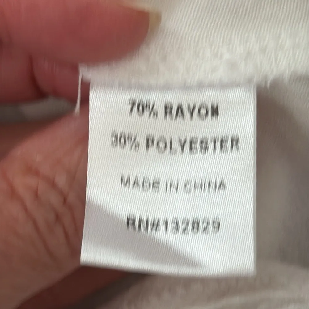 Unbranded White & Black Polka Dot Deep V Open Back Halter Neck Top Size undefined - Image 4