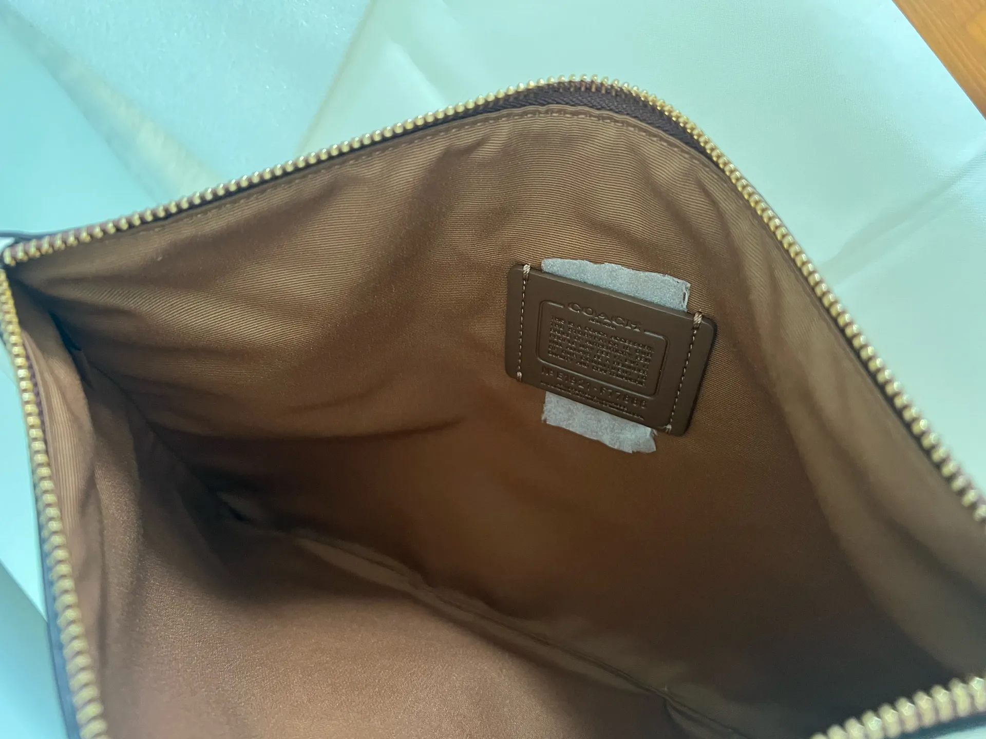 Coach Large Pouch With Vandal Gummy Bear - Image 5