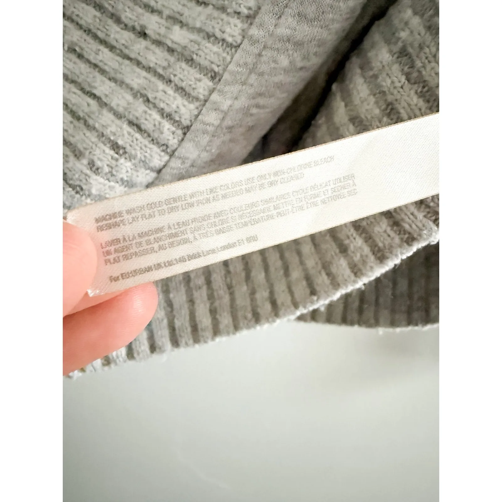 Daily Practice by Anthropologie | Surplice V Neck Faux Wrap Sweater | Size XS - Image 6