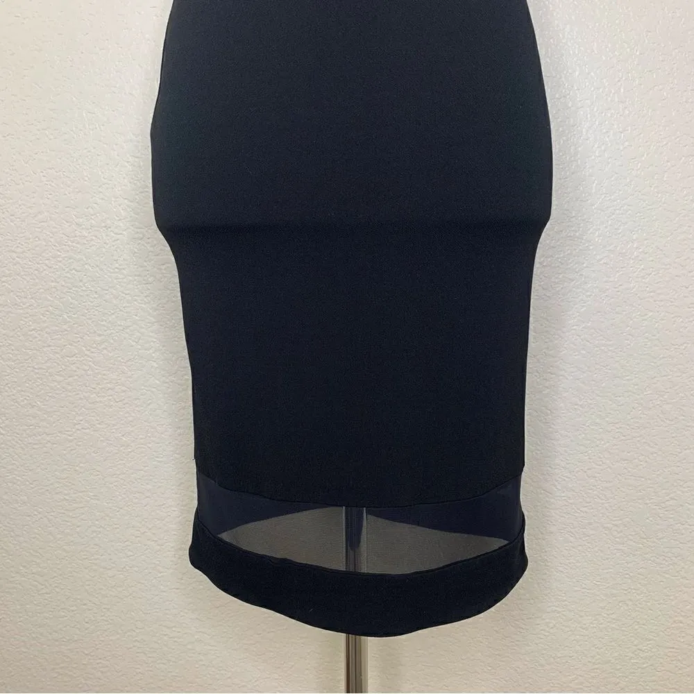 Alice + Olivia By Stacey Bendet AIR Black Bodycon Dress, Size 4 - Image 4