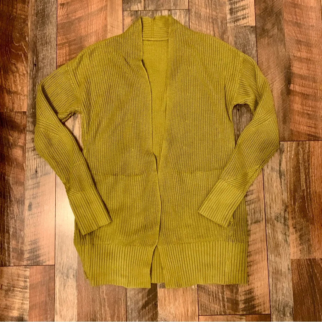 Lululemon Cashlu Sweater Wrap Auric Gold - Image 2