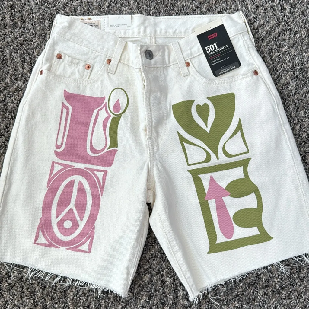 Levi's 90s Jean Shorts - Image 3