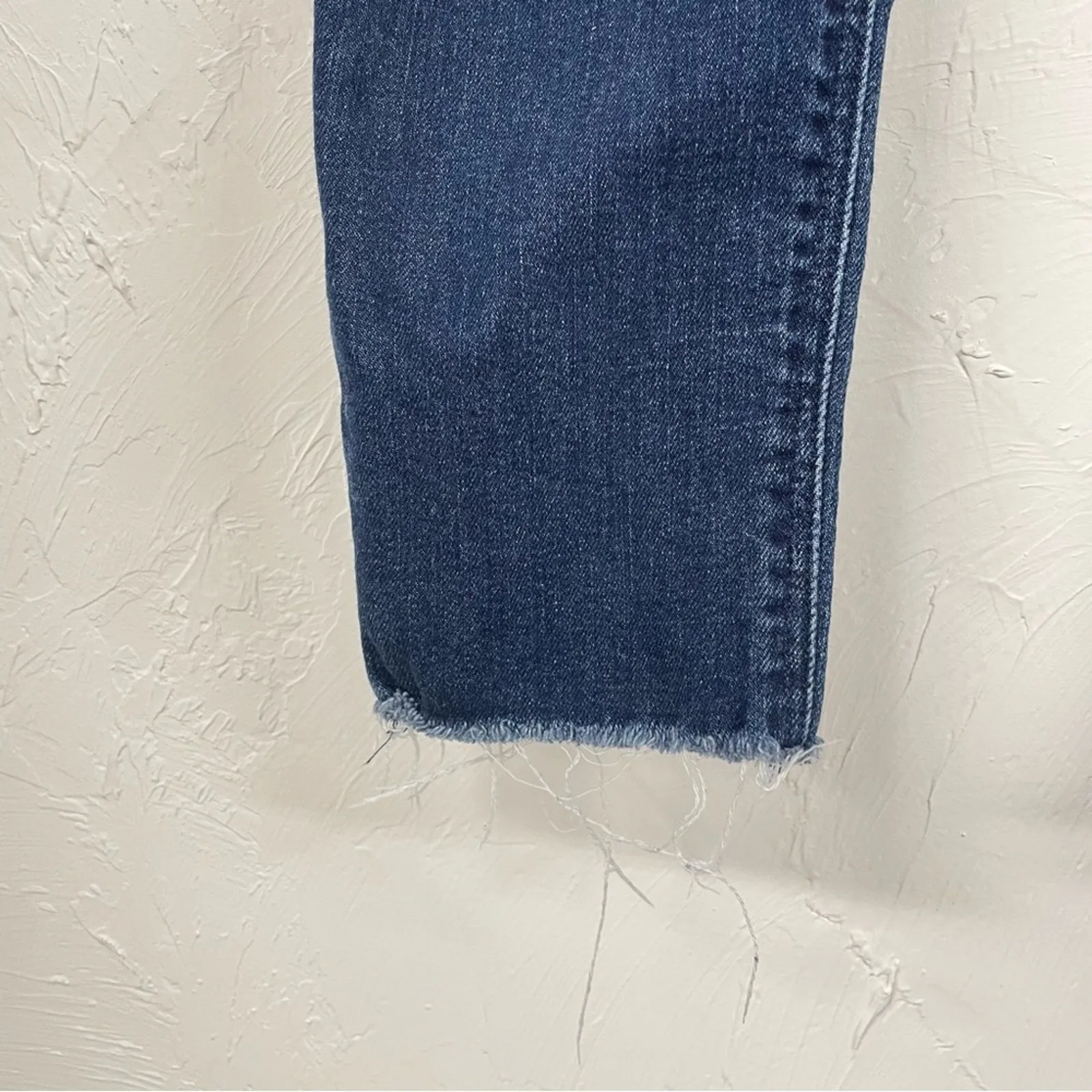 Hudson Low Rise Super Skinny Jeans Womens 26 Y2K Blue Classic Fall Zip Fly - Image 4