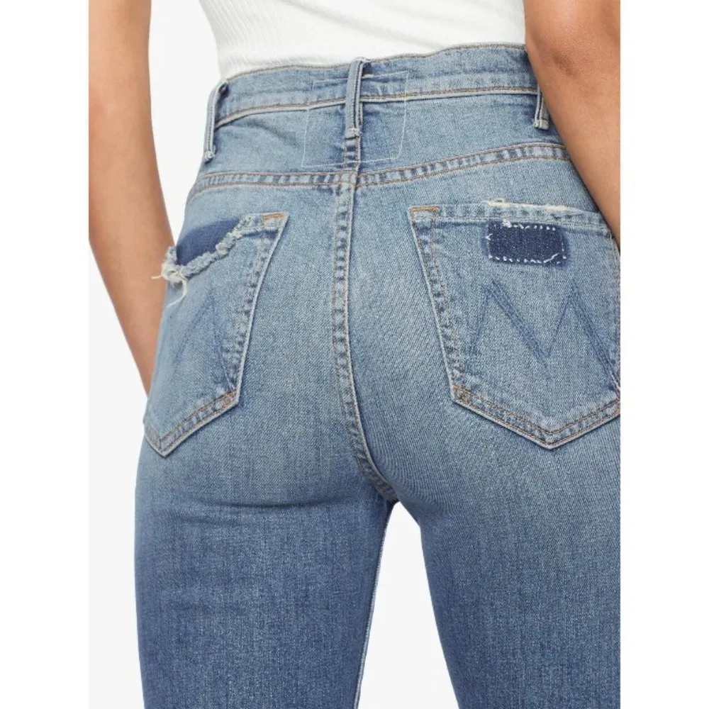 đź’•MOTHER SUPERIORđź’• The Hustler Ankle Fray Jeans ~ We All Scream 27 NWOT - Image 4