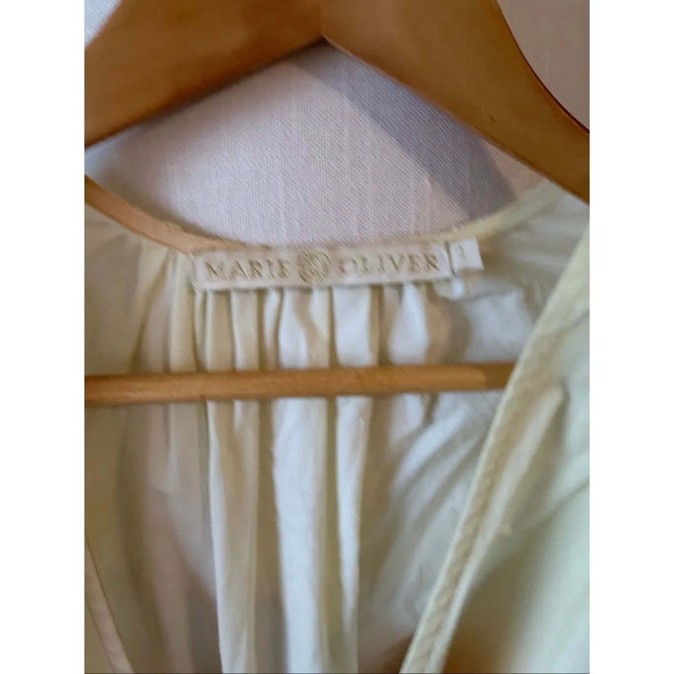 Marie Oliver Rena wrap maxi dress in Sunrise Ombré green, yellow, and orange Siz - Image 4