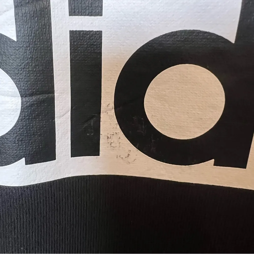 Adidas Essentials Cropped Logo‎ Hoodie Women’s XL Black Sweatshirt Workout Gym - Image 4