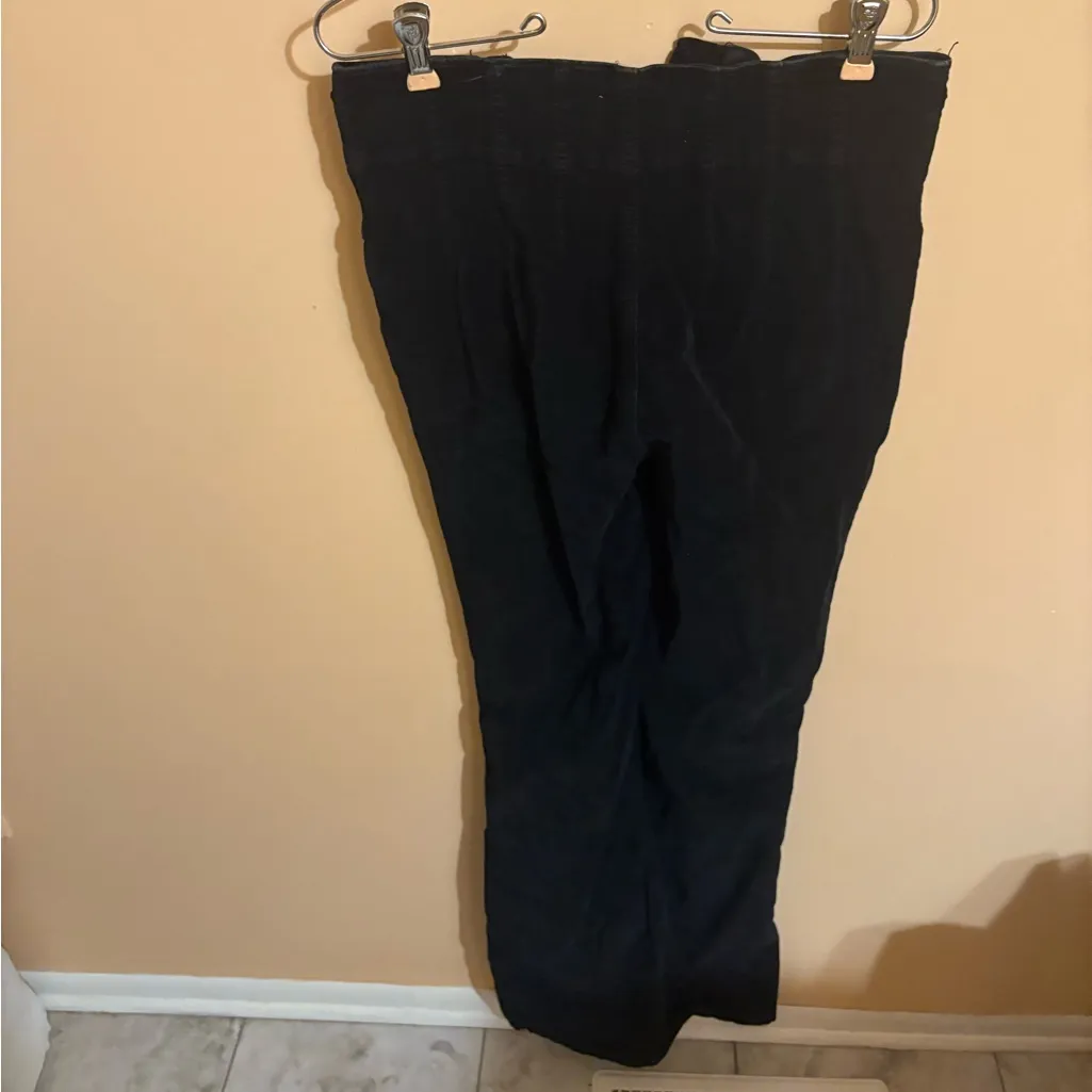 Free People Jayde Cord Flared Pants in Beluga - Image 4