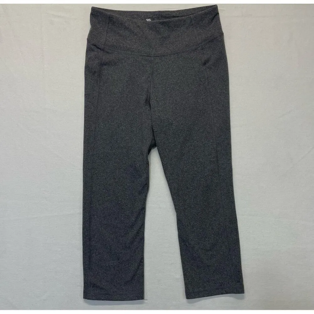 All In Motion Cropped Gray Leggings Women’s Size Medium - Image 6