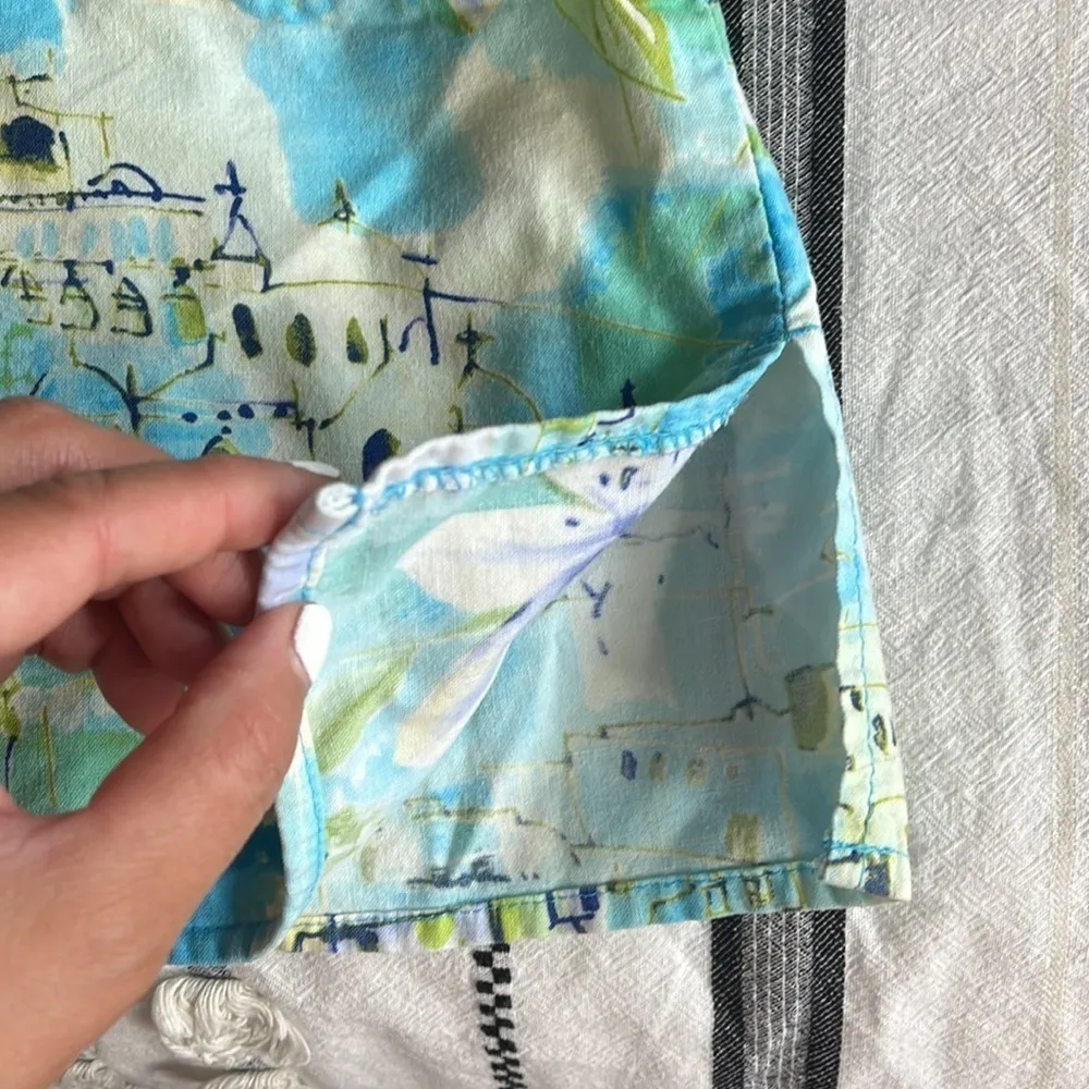 Dickies • floral hibiscus beach tropical vacation scrub top - Image 10