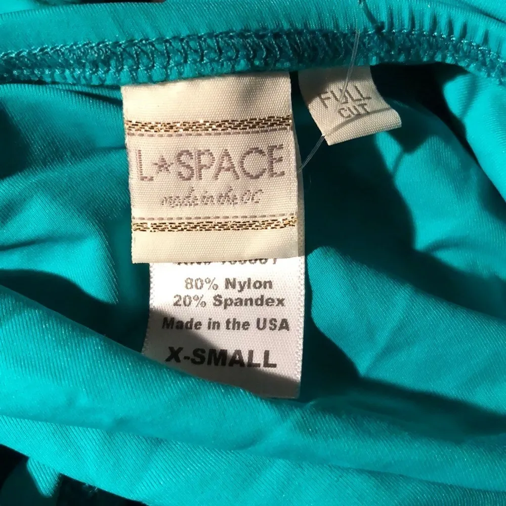 L*Space Sensual Solids Taboo Full Cut Bikini Bottom nwt - Image 2