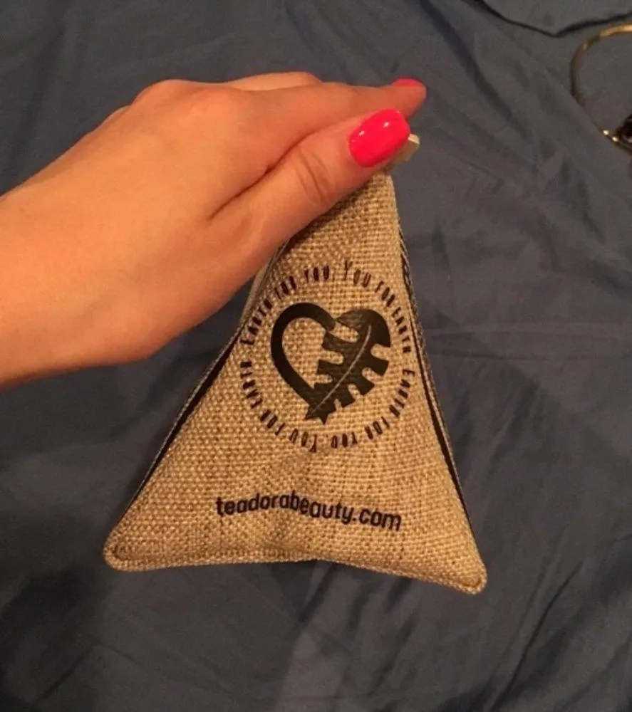 Makeup bag Teadora make up natural colored cosmetics travel bag vacation - Image 2