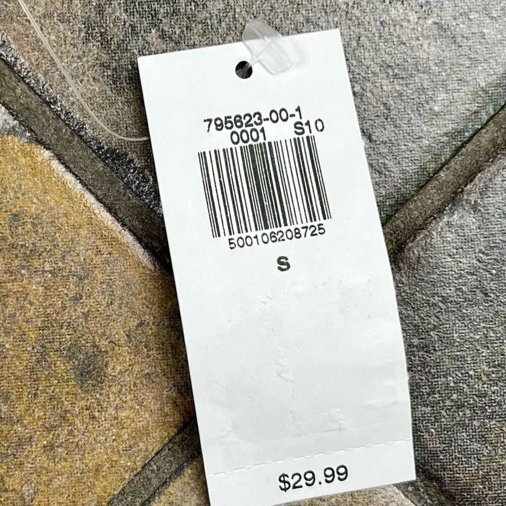 NWT Old Navy Floral V-neck Ruched 3/4 Sleeve Small - Image 7