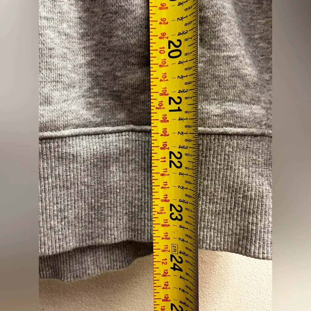 Fila women grey hoodie super soft comfy cozy travel sporty M - Image 6