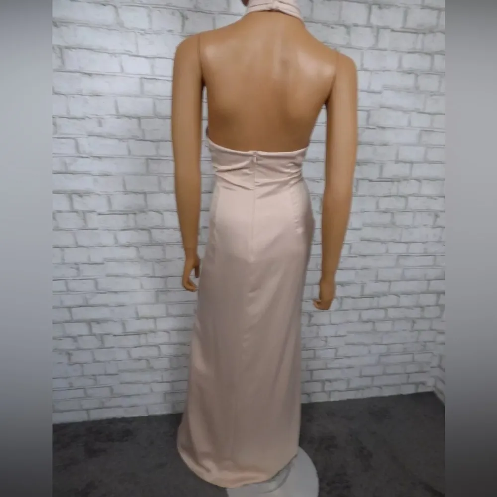 BHLDN (Anthropologie) dusty rose formal gown sz 4 - Image 6