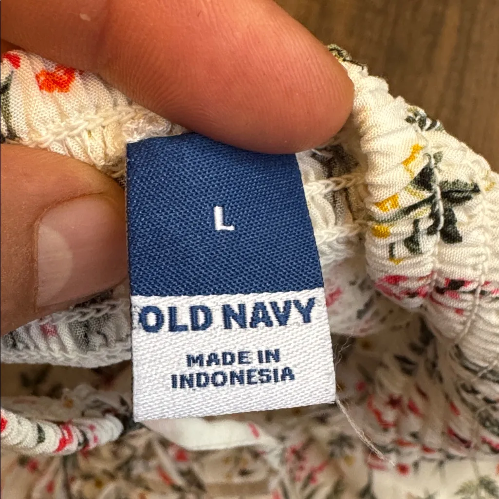 Old Navy Floral Dress with Tie Straps - Image 2