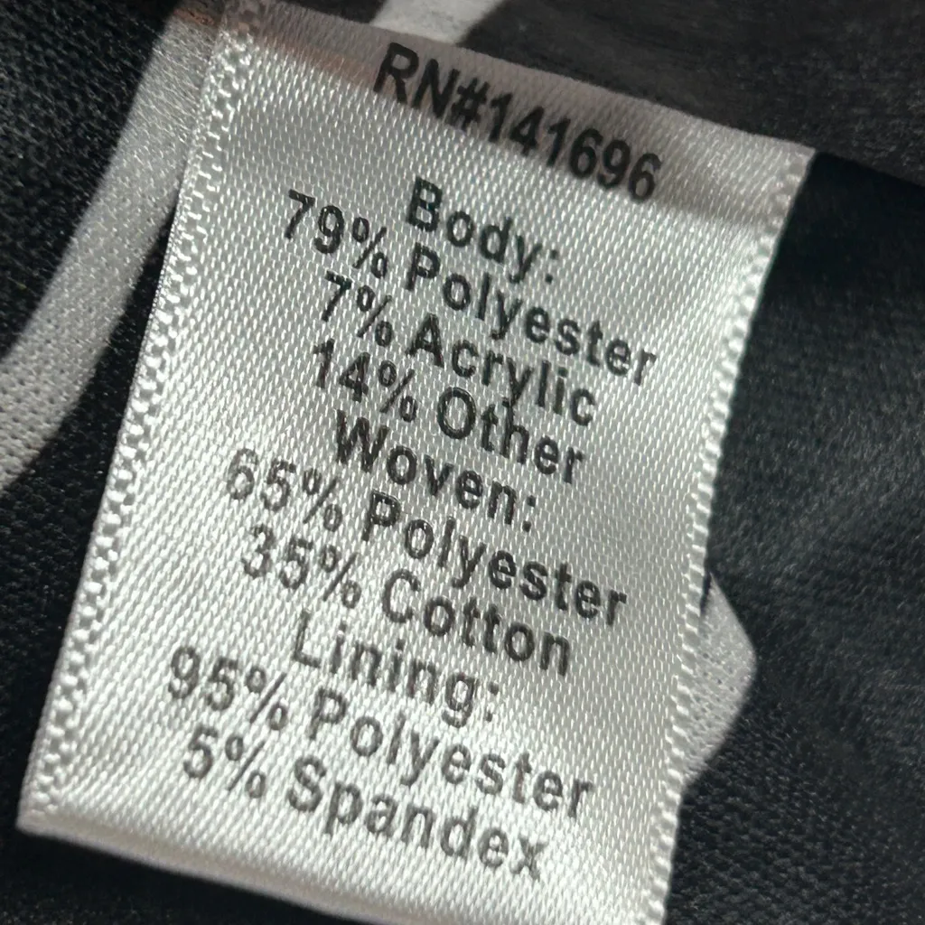 Vest Alabama Crimson Tide Women’s Quilted Herringbone Vest Size Small Black - Image 5