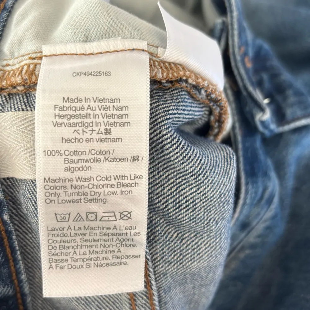 Madewell The Darted Barrel- Leg Jean 33T Plus Size Wide Leg Medium Wash Denim - Image 12