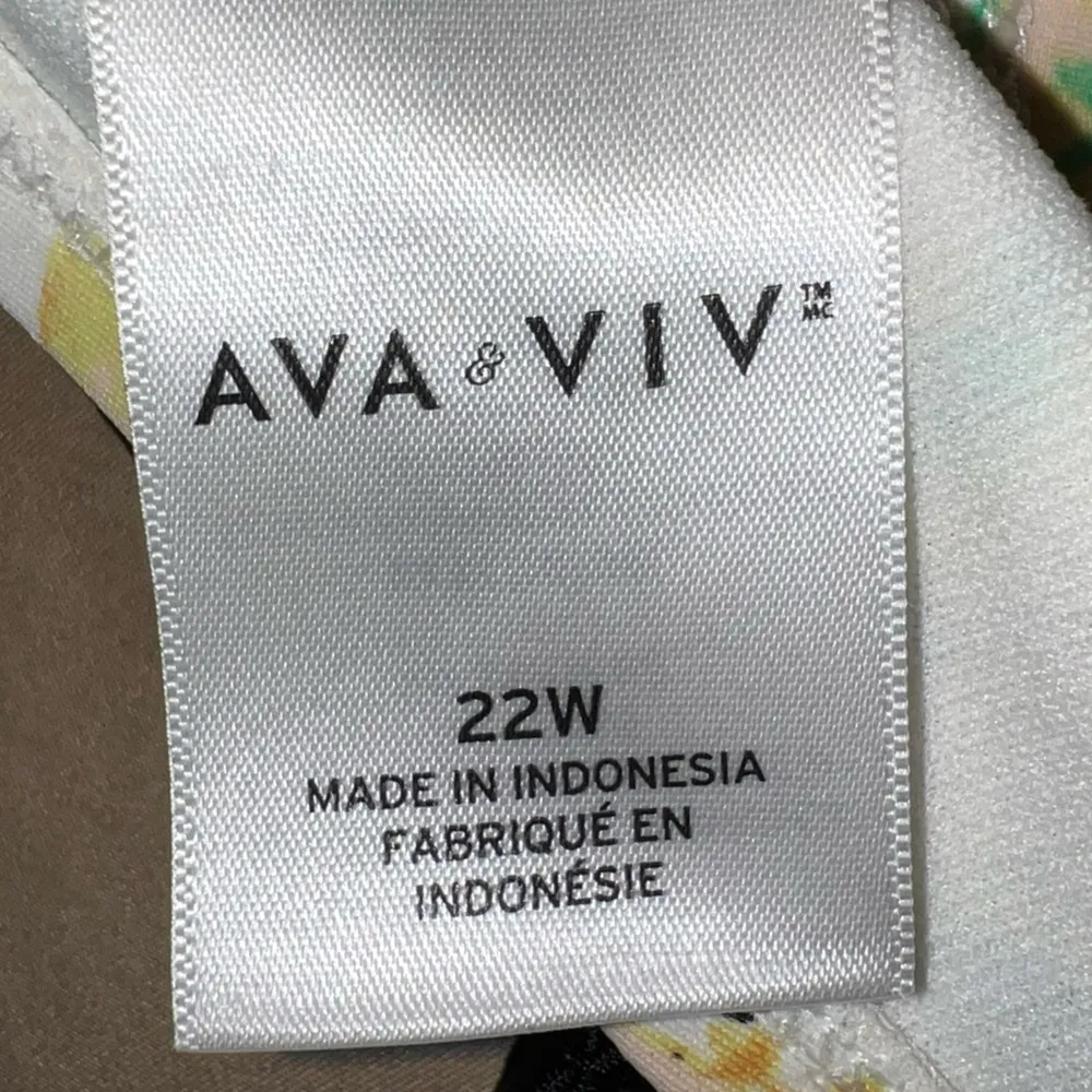 Ava & Viv Black and White Bra with Underwire Support - Image 5