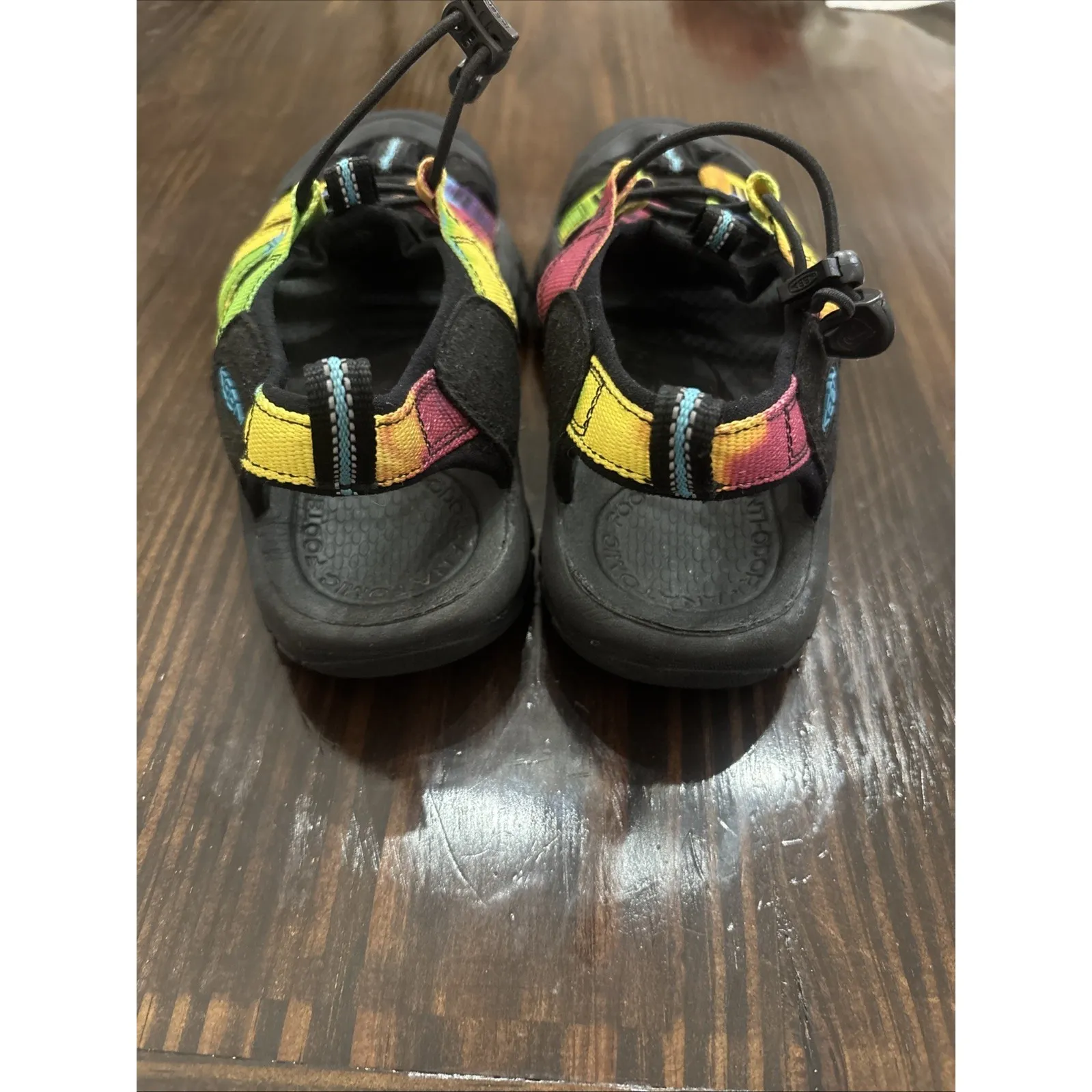 Keen Newport H2 Women's Sz 6 Sport Sandal Original Rainbow Tie Dye Multi Color - Image 10