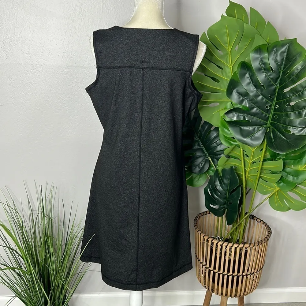 Kavu • Eve sleeveless tank dress in dark smoke - Image 3