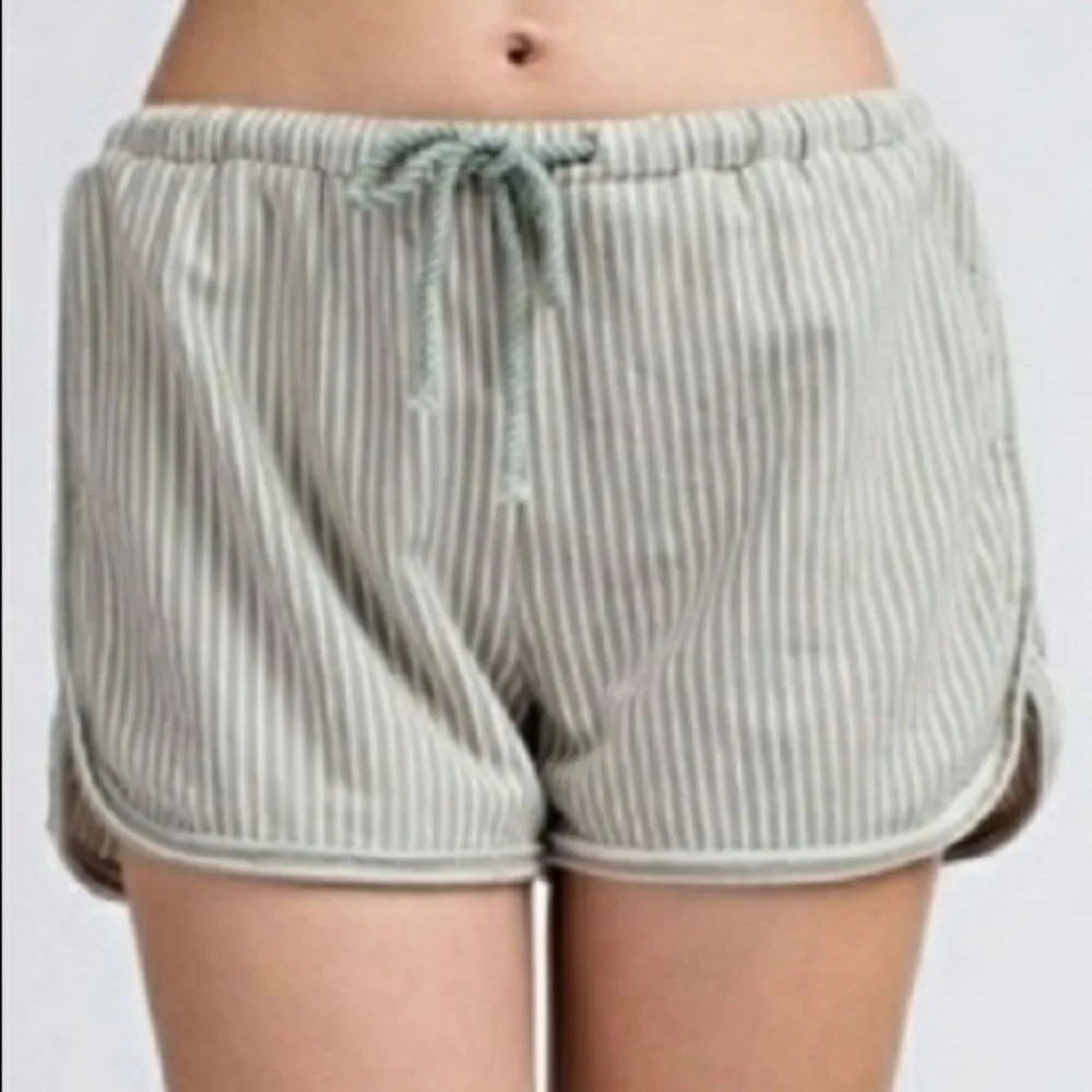 Striped ‎ Drawstring Shorts - Image 3