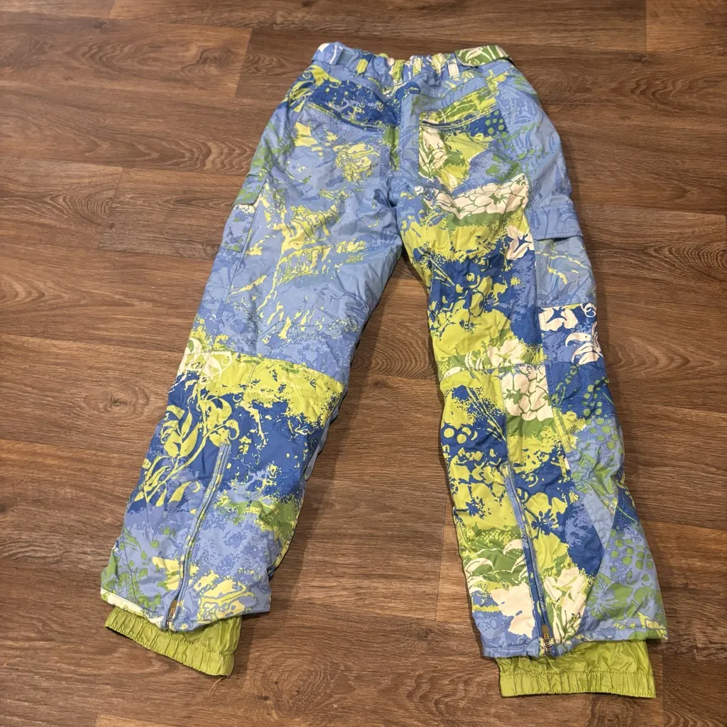 Obermeyer ALT3 Tropical Snow Pants Women’s Size 8 Insulated Ski Snowboard Winter - Image 2