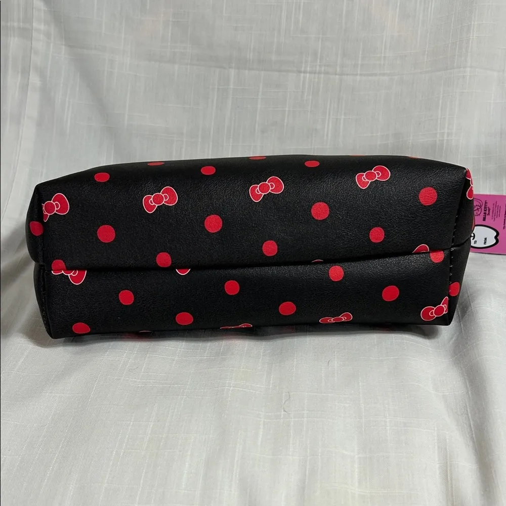 Hello Kitty  Black Pouch with Red Bow Accents - Image 3