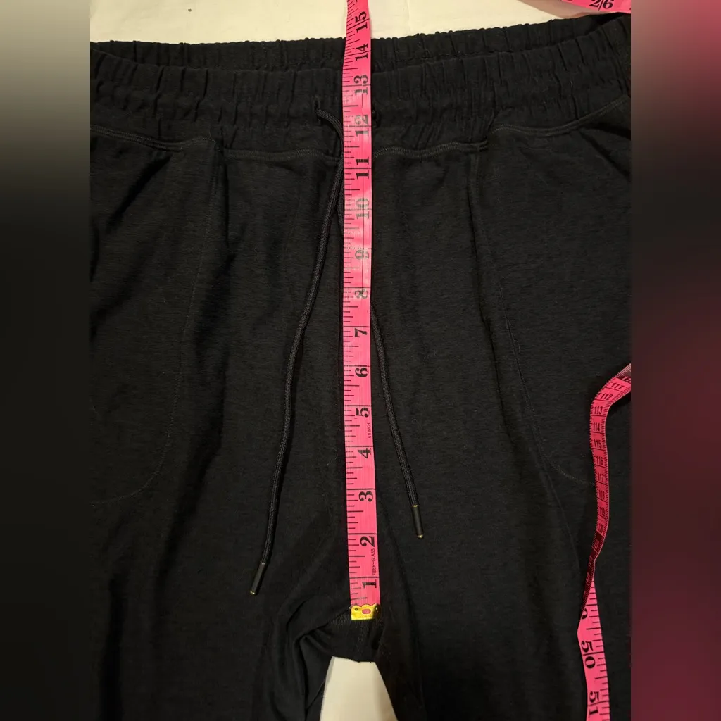 Beyond Yoga Black Heather Spacedye Joggers Size XL - Image 11