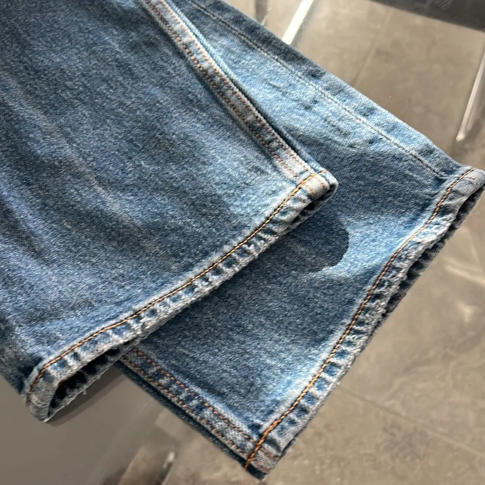 Rag & Bone Nina High-Rise Ankle Slim Straight Cigarette Jeans, Size 33 New w/Tag - Image 10