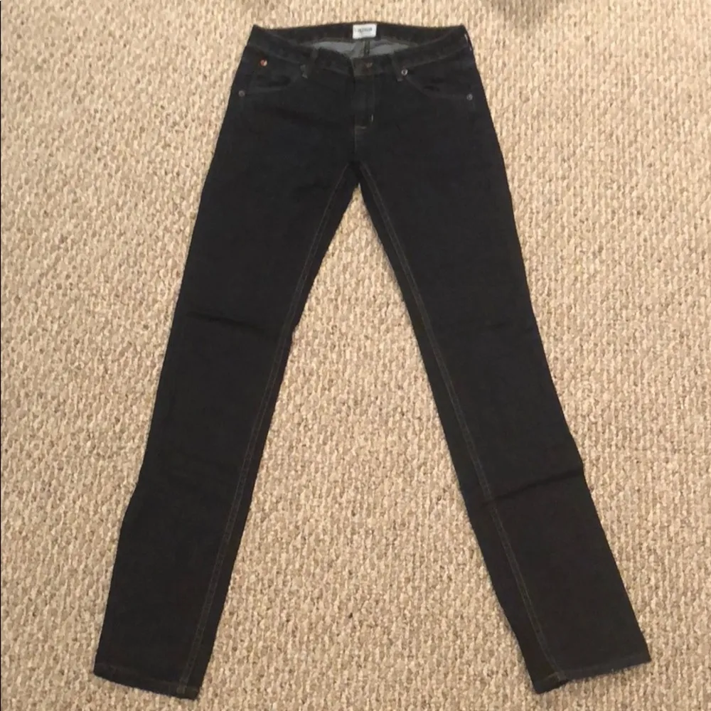 Hudson Carly Midrise Straight Dark-wash Jeans - Image 2