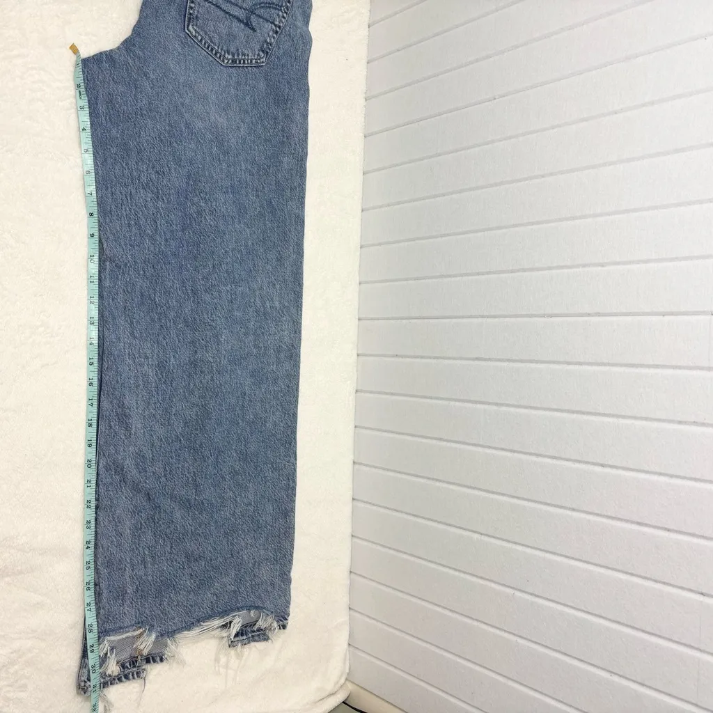 American Eagle Outfitters Dreamy Drape Super High-Rise Baggy Wide Leg  Size 10 - Image 10