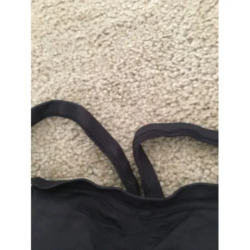 Barely There Women's Juniors Sports Bra Top Custom Flex Fit Size Small Black - Image 4
