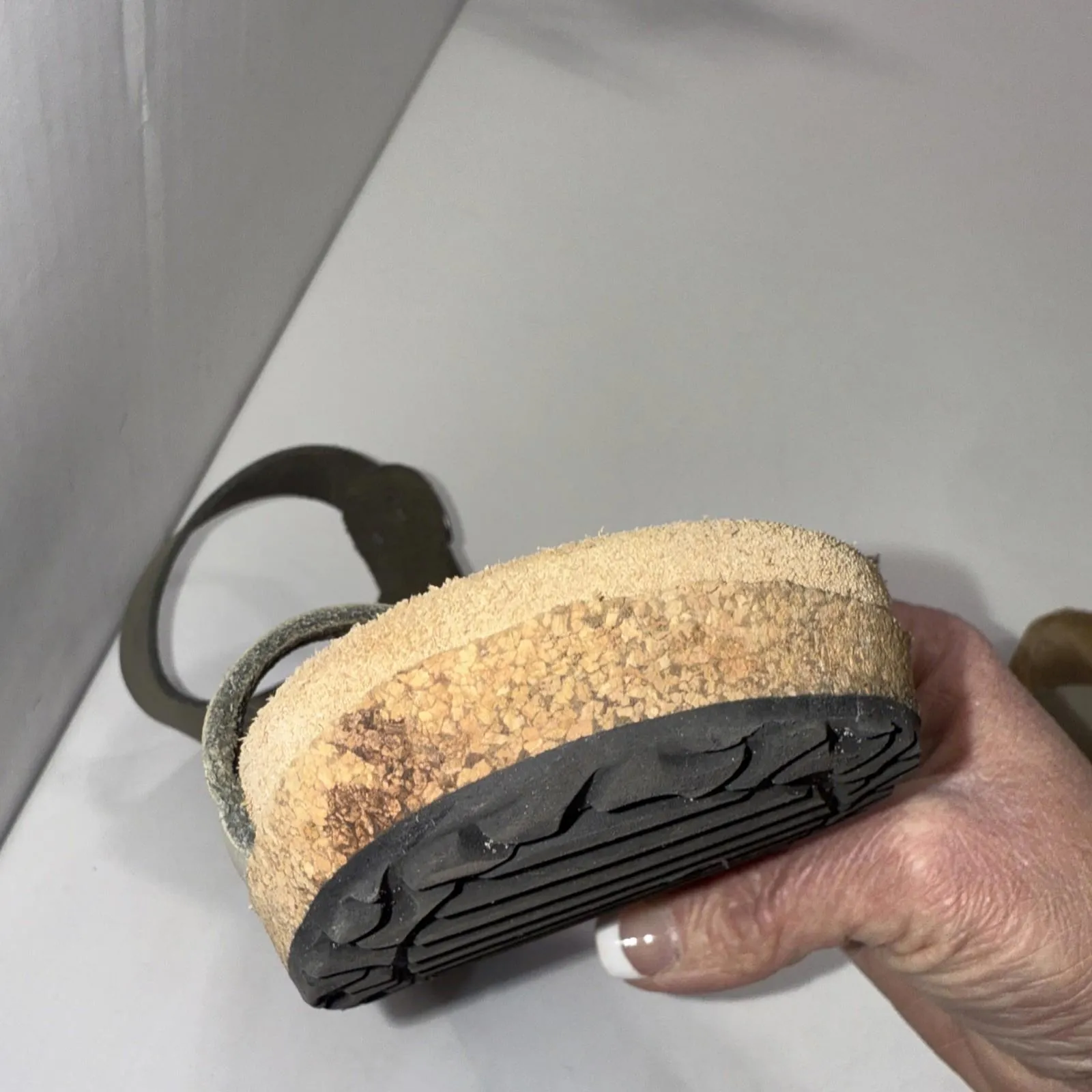 Birkenstock Papillo Gorpcore Wedge Sandal Sandcastle Nubuck Leather 40 - Image 15