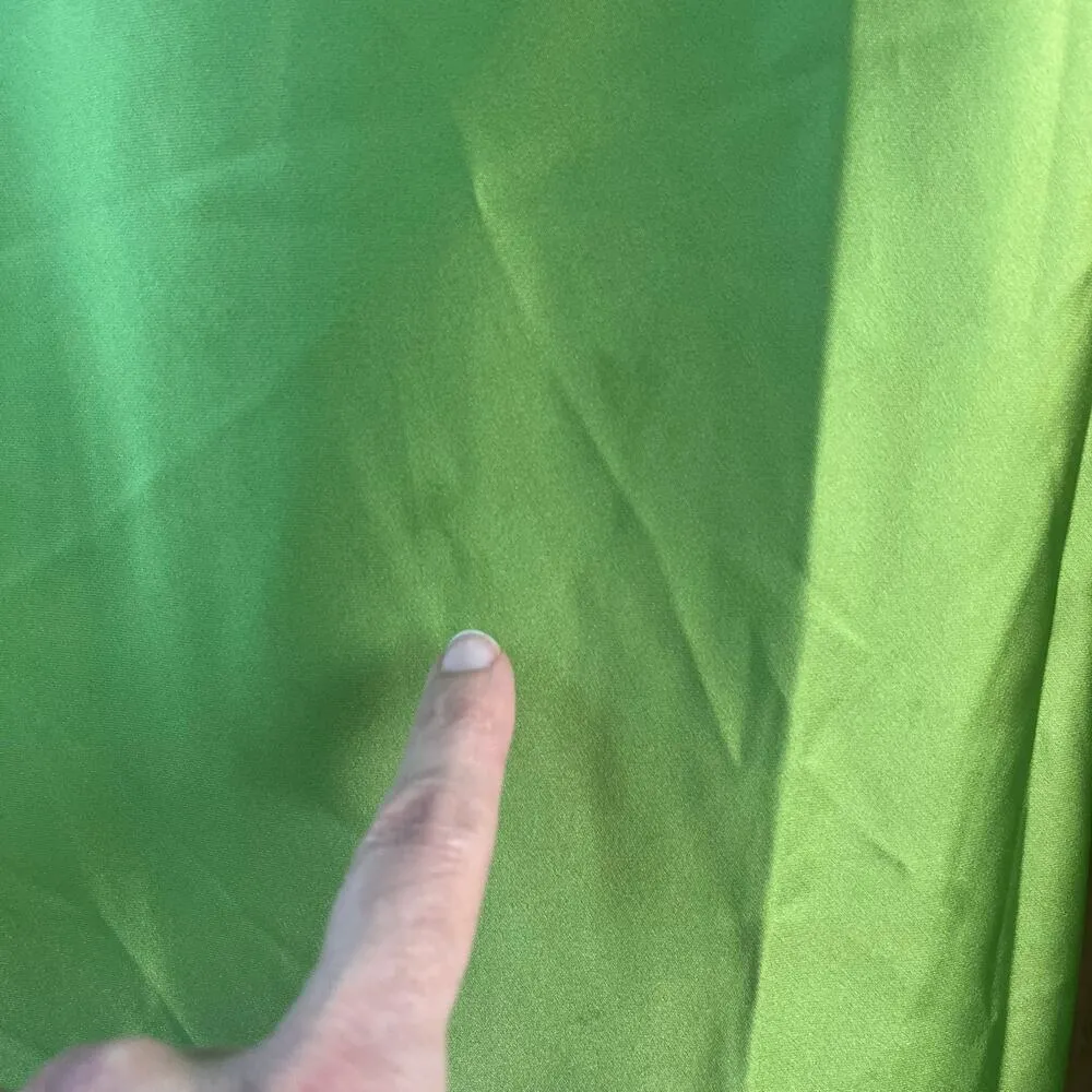 ASOS Design Women's Green Satin Slip Dress Size 2P. NWOT - Image 6