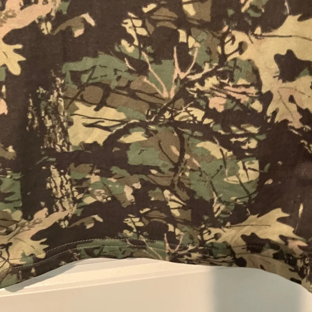 Shosho Camouflage Track Pants with pockets Green Size undefined - Image 3