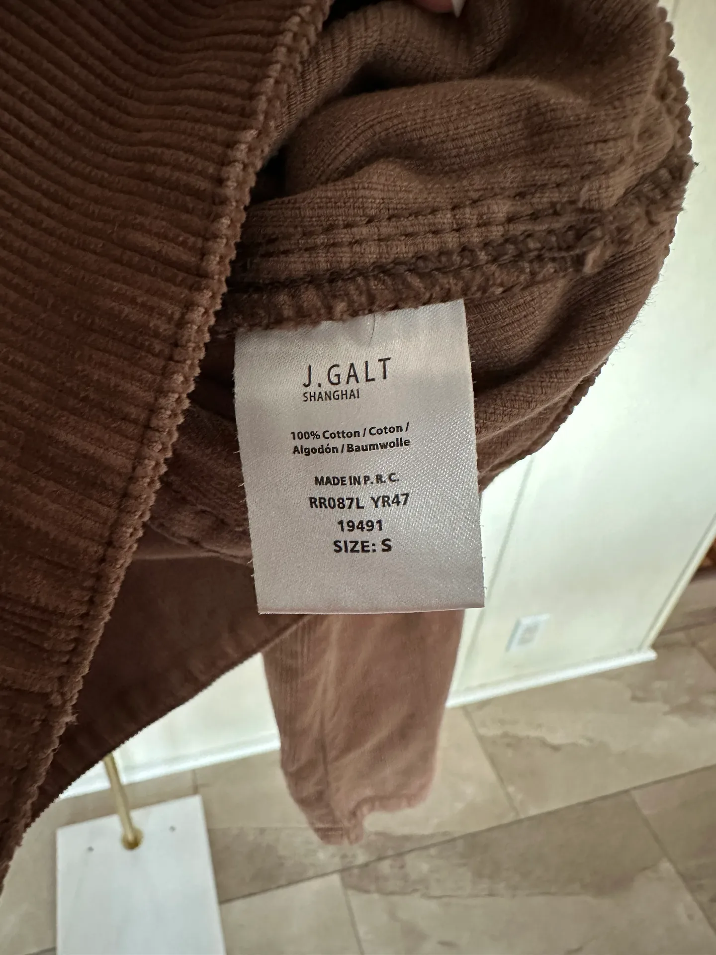 Brandy Melville Karina Corduroy Jacket - Image 6