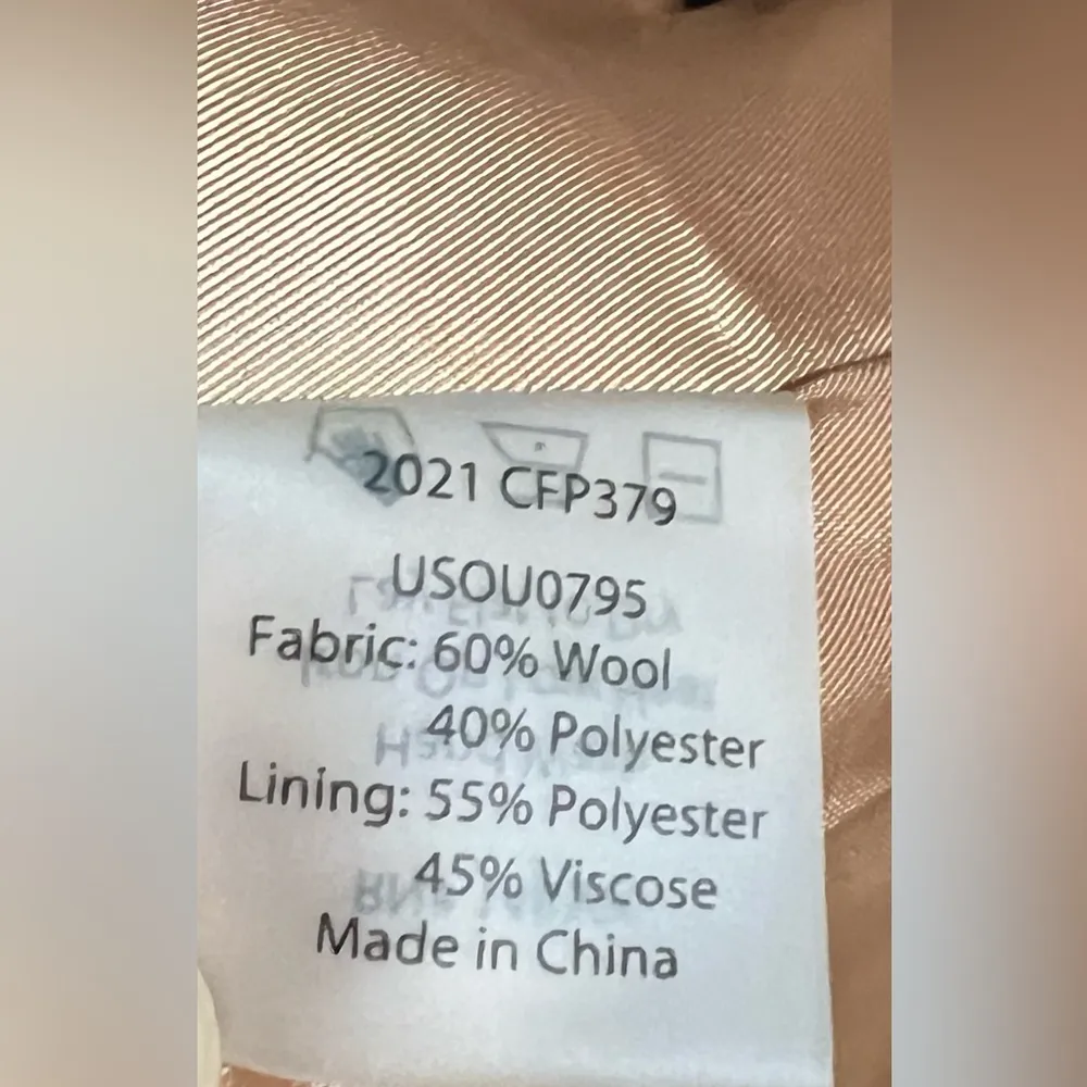 NWT  Wool Willow Cocoon Coat Size Large ( 22-24 ) - Image 11