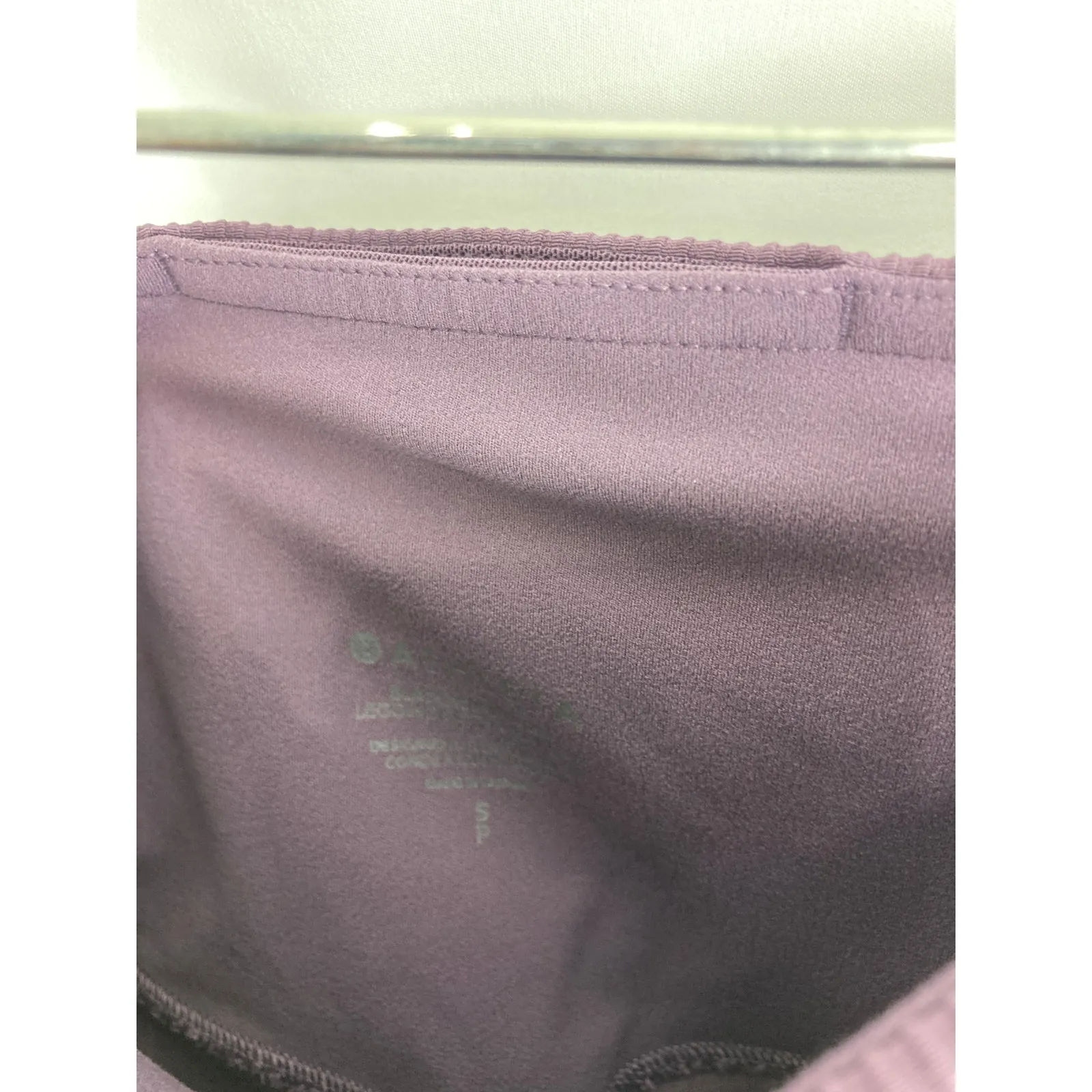 Athleta Elation Rib Tight in Purple Size Small - Image 7