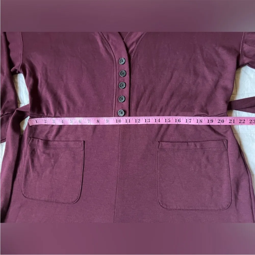 On 34th Women's Maroon Knit V - Image 5