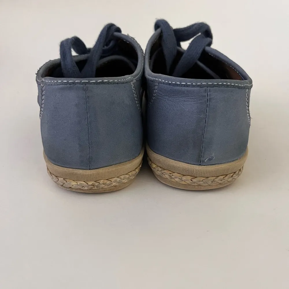 Earth shoes Kalso Pomelo blue leather sneaker Size 6 - Image 4