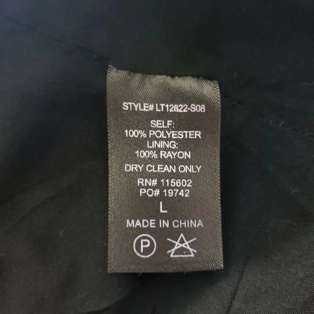 Rustic Cuff Rustic Royals Womens Large Black Waterfall Blazer Jacket - Image 10