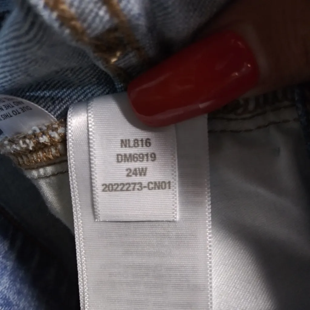 Madewell Curvy 10" High-Rise Roadtripper Authentic Skinny Jeans Size 24W - Image 9