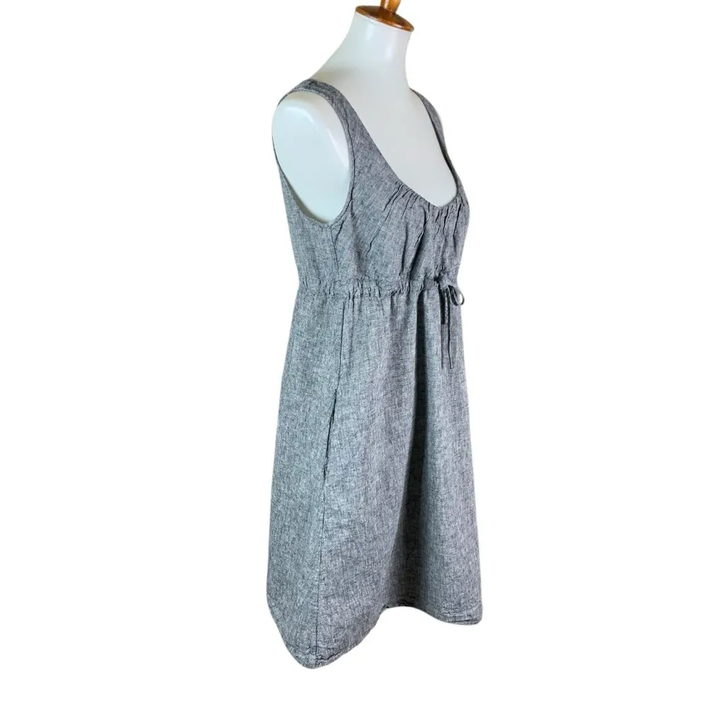 Patagonia Organic Cotton Hemp Boho Cottagecore Babydoll Dress 8‎ Sleeveless - Image 2