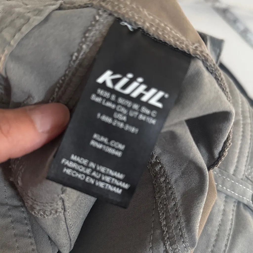 Kuhl Women's Gray Shorts Mid rise Athletic - Image 6