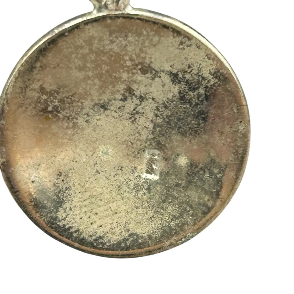 Sterling Silver Blue Opal Inlay Dangle Earrings - Image 8