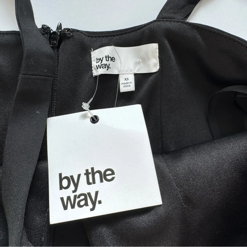 superdown By the Way Cici Square Neck Mini Dress Size X-Small NWT - Image 3