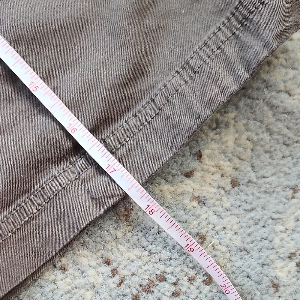 Croft & Barrow Cargo Mini Skirt Brown 14 - Image 4