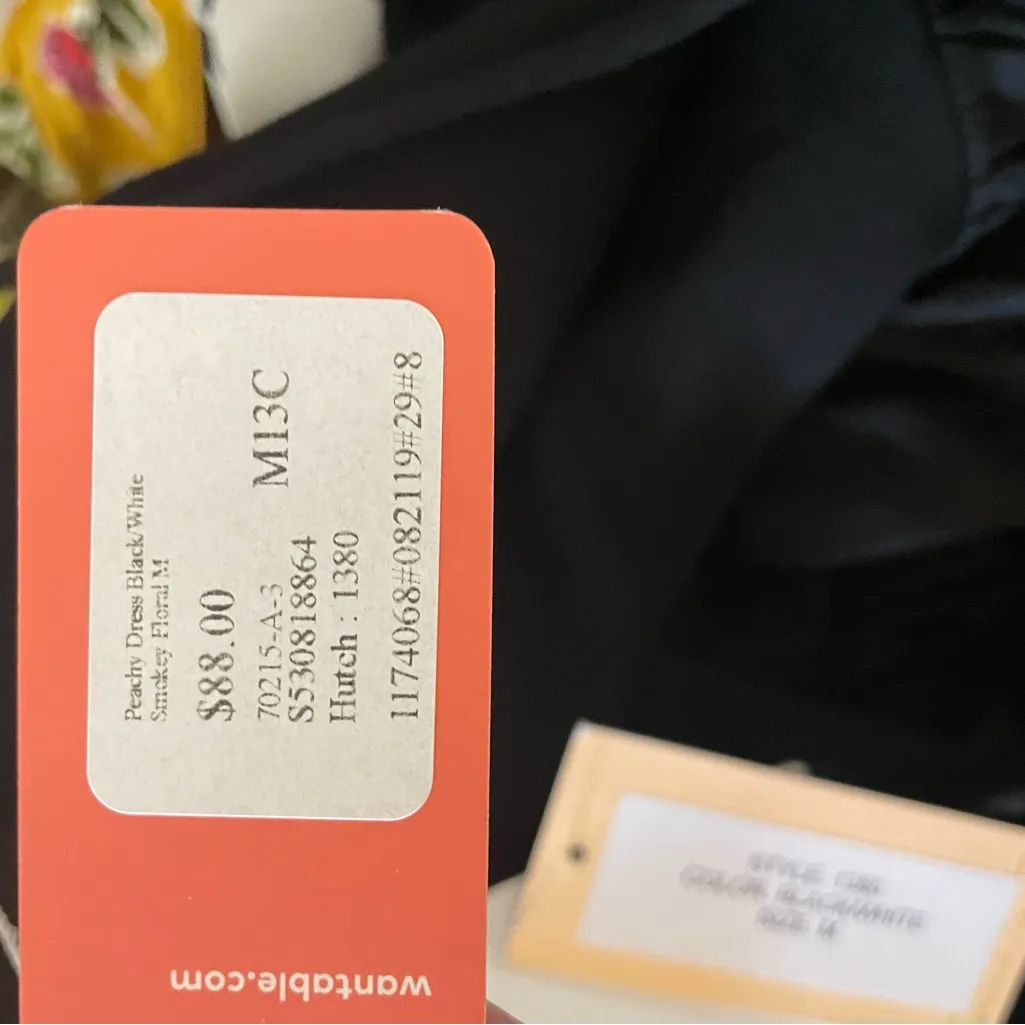 Hutch Black and White Floral Maxi Dress - Image 5